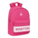 Mochila para Portátil 14.1” Benetton RASPBERRY Fuschia | Ref. 248.642316819 Mochila para Portátil 14.1” Benetton RASPBERRY Fuschia | Ref. 248.642316819