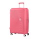 American Tourister Mala de Viagem Grande 77cm 4R Exp. SOUNDBOX Coral | Ref. 9232G00300