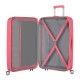 American Tourister Mala de Viagem Grande 77cm 4R Exp. SOUNDBOX Coral | Ref. 9232G00300