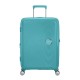 American Tourister Mala de Viagem Média 67cm 4R Exp. SOUNDBOX Turquesa | Ref. 9232G00261