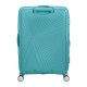 American Tourister Mala de Viagem Média 67cm 4R Exp. SOUNDBOX Turquesa | Ref. 9232G00261
