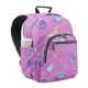 Mochila Escolar Gatos Astronautas 44Cm Acuareles TOTTO 9I9 Rosa | Ref. 330.MA04ECO00109I9