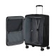 Samsonite Mala de Viagem / Trolley Médio 66cm 4R Exp. VAYCAY Preta | Ref. 92KK600409