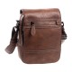 Bolsa de Tiracolo Pequena c/ Pala MATTIES Rustic Castanha | Ref. 132.4010180