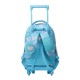 Mochila Escolar Compacta c/ Rodas Resma Totto 6JT Turquesa | Ref. 330.MA03ECO005V6JT
