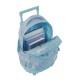 Mochila Escolar Compacta c/ Rodas Resma Totto 6JT Turquesa | Ref. 330.MA03ECO005V6JT