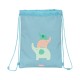 Mochila Saco Infantil Safta ELEFANTES Azul | Ref. 248.642390855 Mochila Saco Infantil Safta ELEFANTES Azul | Ref. 248.642390855