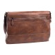 Pasta de Tiracolo A4 para Homem Matties RUSTIC Castanha | Ref. 132.4010380