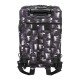 Trolley Cabine/Mochila 2 Rodas Eastpak STRAPVERZ S Blocktype Black | Ref. 267.96L6D6