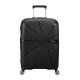 American Tourister Mala de Viagem Média 67cm 4R Exp. STARVIBE Preta | Ref. 92MD500309