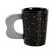 Caneca de Porcelana 350ml iTotal GAME OVER Preta | Ref. 343.XL1923A