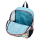 Mochila Pré-Escolar Adap. 32cm c/ Carro Mickey BE COOL Azul | Ref. 186.27822T1