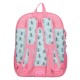 Mochila Escolar Júnior Adap. 38cm Minnie MY HAPPY PLACE Azul/Rosa | Ref. 186.27923D1 Mochila Escolar Júnior Adap. 38cm Minnie MY HAPPY PLACE Azul/Rosa | Ref. 186.27923D1