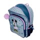 Mochila Escolar Adap. 40cm c/ Carro Minnie STYLE Azul Ganga | Ref. 186.49823T1