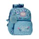 Mochila Pré-Escolar 28cm Movom WILD FLOWERS Azul | Ref. 186.2752021