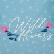 Estojo Escolar Movom WILD FLOWERS Azul | Ref. 186.2754021