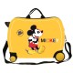 Mala de Viagem Infantil ABS 4 Rodas Mickey 3D Ocre | Ref. 186.2929822