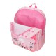 Mochila Escolar Adap. 40cm c/ Carro Roll Road COFFEE SHOP Rosa | Ref. 186.48422T1