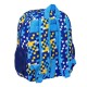 Mochila Escolar Júnior Adap. 38cm Sonic SPEED Azul | Ref. 248.612395640