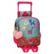 Mochila Pré-Escolar Adap. 25cm c/ Carro Enso BALLOONS Turquesa | Ref. 186.95521T1