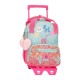 Mochila Pré-Escolar Adap. 28cm c/ Carro Enso BALLOONS Turquesa | Ref. 186.95522T1
