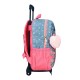 Mochila Pré-Escolar Adap. 32cm c/ Carro Enso LITTLE DREAMS Azul | Ref. 186.94923T1