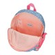 Mochila Pré-Escolar Adap. 32cm c/ Carro Enso LITTLE DREAMS Azul | Ref. 186.94923T1