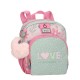 Mochila de Passeio 23Cm Enso LOVE ICE CREAM Rosa | Ref. 186.9562021