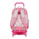 Mochila Escolar Adap. 42Cm Enso c/ Carro LOVE ICE CREAM Rosa | Ref. 186.95626T1