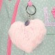 Mochila Escolar Adap. 42Cm Enso c/ Carro LOVE ICE CREAM Rosa | Ref. 186.95626T1