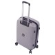 Benzi Mala de Viagem / Trolley Médio 65cm 4 Rodas Exp. BZ5711 Cinza | Ref. 288.BZ5711C-B