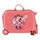 Mala de Viagem Infantil ABS 4 Rodas Minnie LOVING LIFE Coral | Ref. 186.4729821