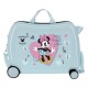 Mala de Viagem Infantil ABS 4 Rodas Minnie MY HAPPY PLACE Azul | Ref. 186.2799821
