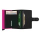 Secrid MINIWALLET Matte Black & Fuchsia | Ref. 297.MM-BF