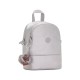 Mochila Pequena Conversível Kipling IVES MINI Smooth Silv Met | Ref. 187.40KI07460GA