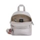 Mochila Pequena Conversível Kipling IVES MINI Smooth Silv Met | Ref. 187.40KI07460GA