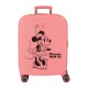 Mala de Cabine / Trolley 55cm 4R Minnie DISNEY 100 HAPINESS Coral | Ref. 186.3669122
