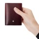 Porta-Cartões Vertical 4CC MONTBLANC Meisterstück Burgundy | Ref. 238.131683