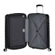 AMERICAN TOURISTER Mala de Viagem Média 67cm 4R Exp. Flashline Preta | Ref. 92ME800209