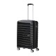 AMERICAN TOURISTER Mala de Viagem Média 67cm 4R Exp. Flashline Preta | Ref. 92ME800209