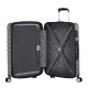 AMERICAN TOURISTER Mala de Viagem Média 67cm 4R Exp. Flashline Prata | Ref. 92ME800225
