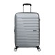 AMERICAN TOURISTER Mala de Viagem Média 67cm 4R Exp. Flashline Prata | Ref. 92ME800225