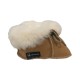 Pantufas de Bebé em Pele de Ovelha N.º 16 Decorpele Bege | Ref. 180.3-16B