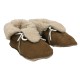 Decorpele Pantufas de Bebé em Pele de Ovelha N.º 21 Castanho | Ref. 180.3-21BE