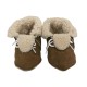 Decorpele Pantufas de Bebé em Pele de Ovelha N.º 18 Castanho | Ref. 180.3-18BE