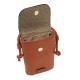 Bolsa de Tiracolo para Telemóvel Lois KEITH Conhaque | Ref. 237.31742102 Bolsa de Tiracolo para Telemóvel Lois KEITH Conhaque | Ref. 237.31742102