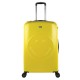 Mala de Viagem / Trolley Grande 78cm 4 Rodas Smiley Originals Amarelo/Preto | Ref. 237.18017002