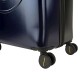 Mala de Viagem / Trolley Grande 78cm 4 Rodas Smiley Originals Azul/Preto | Ref. 237.18017001