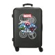 Mala de Viagem / Trolley Médio 65cm 4 Rodas Avengers HEROES Preta | Ref. 186.4961221