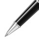 Rollerball Montblanc Meisterstück Revestida de Platina Preta | Ref. 238.132445 Rollerball Montblanc Meisterstück Revestida de Platina Preta | Ref. 238.132445